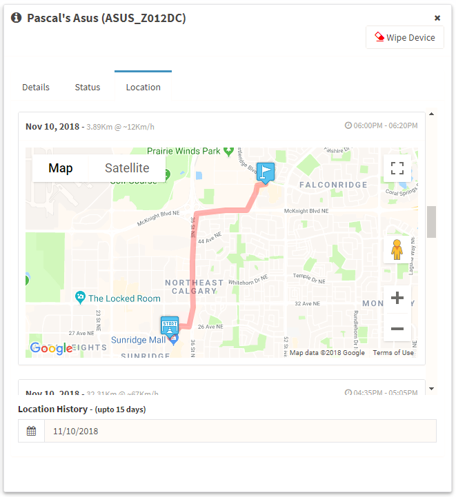 Geofence and Location Tracking